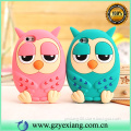 Factory Supply Cute Owl Rubber Gel Back Cover For Iphone 5 Silicon Case